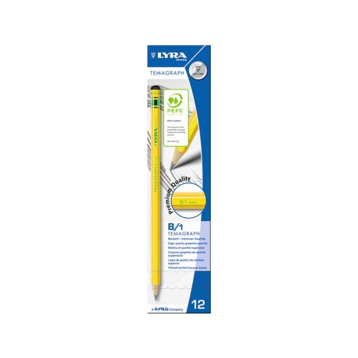 Matita LYRA Temagraph B Soft L1140101 main product photo