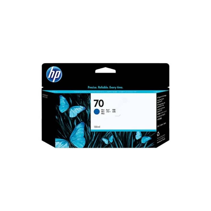 Cartuccia inkjet ink pigmentato 70 HP blu C9458A main product photo