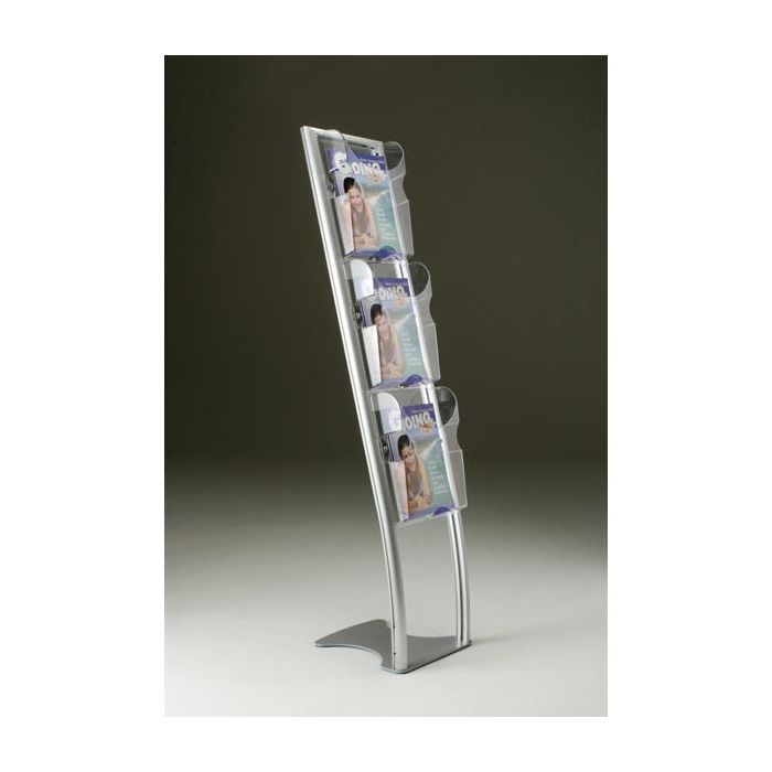 TECNOSTYL PORTADEPLIANT DA TERRA A 3 TASCHE A4 VISION ICE main product photo
