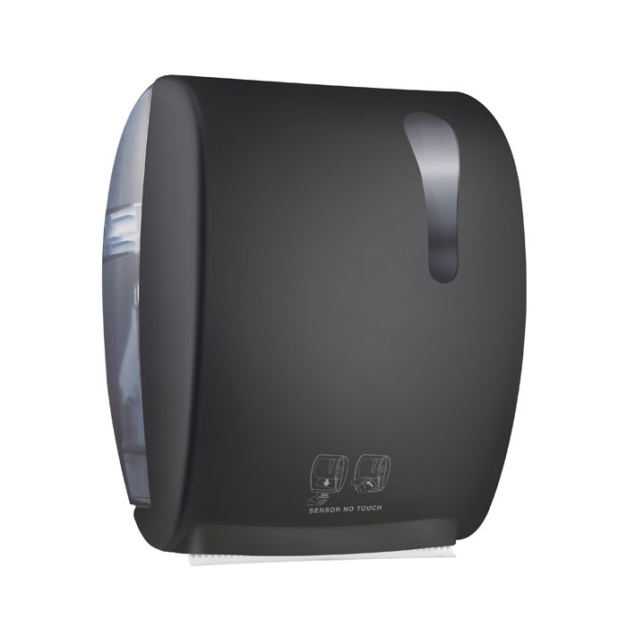 MAR PLAST DISPENSER ASCIUGAMANI ELETTRONICO 875 Kompatto Advan NERO SOFT TOUCH main product photo