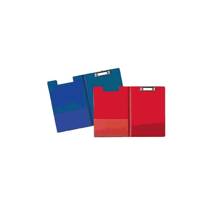 Portablocco con clip Esselte DAILY cartoncino/polipropilene 24,3x34 cm rosso - 56043 main product photo