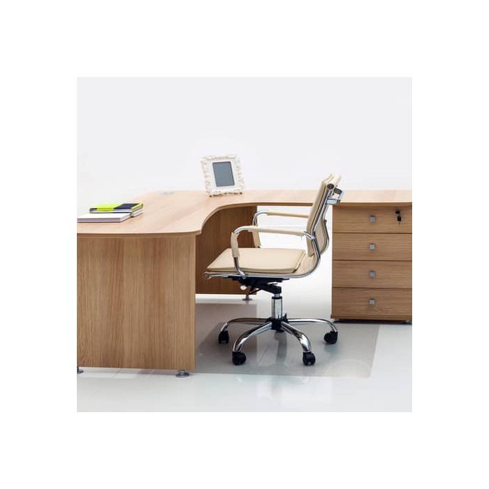 Tappeto protettivo Floortex CLEARTEX AdvantageMat 120x200 cm - pavimenti duri trasparente - FR1220025EV main product photo