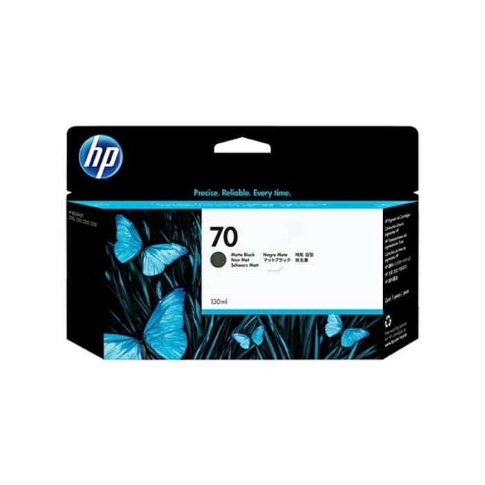 Cartuccia inkjet ink pigmentato 70 HP nero opaco C9448A main product photo