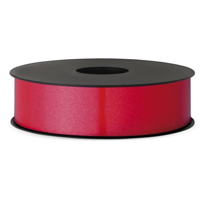 Nastro da regalo in rocchetto Brizzolari 30 mm x 100 mt rosso - 6800/30 C.7 main product photo
