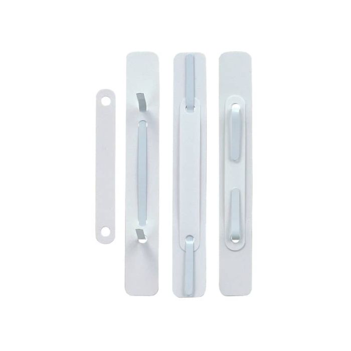Fermafogli adesivi fastener Sei Rota con pressino bianco conf. 100 pz. - 620045 main product photo
