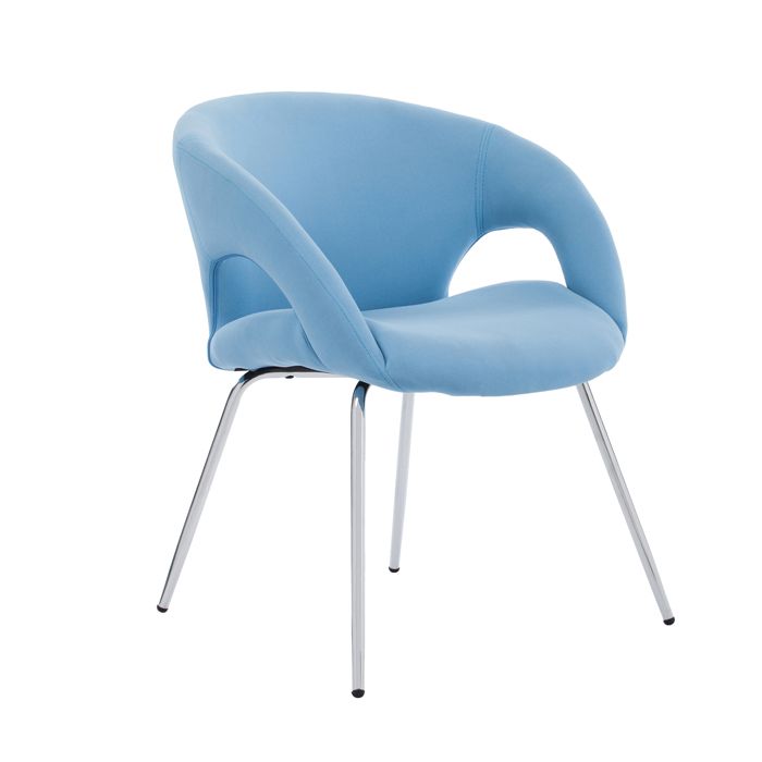 SERENA GROUP Seduta visitatore Pensacola azzurro main product photo