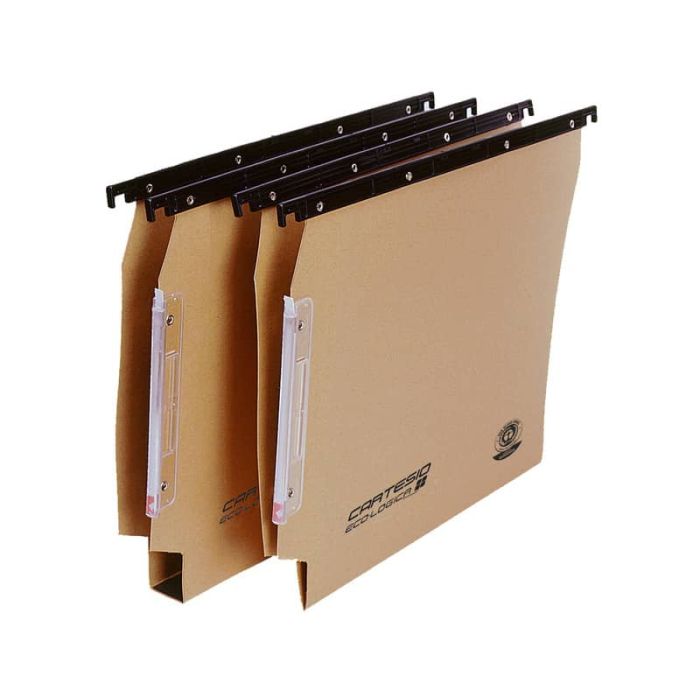 Cartelle sospese laterali per armadi CARTESIO ECO 33 cm fondo V avana Conf. 25 pezzi - 114 F BETA - A1 main product photo