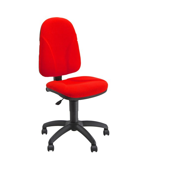 Unisit SEDIA OPERATIVA TMTMI No Flame ROSSO senza BRACCIOLI main product photo