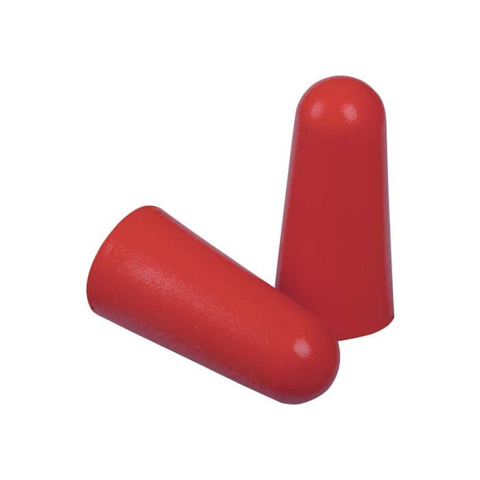 Tappi auricolari Delta Plus in poliuretano Ø 12 mm rosso dispenser 200 paia - CONIC200JA main product photo