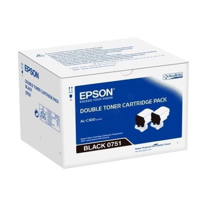 EPSON TONER NERO CONF.2PZ (S050750) main product photo