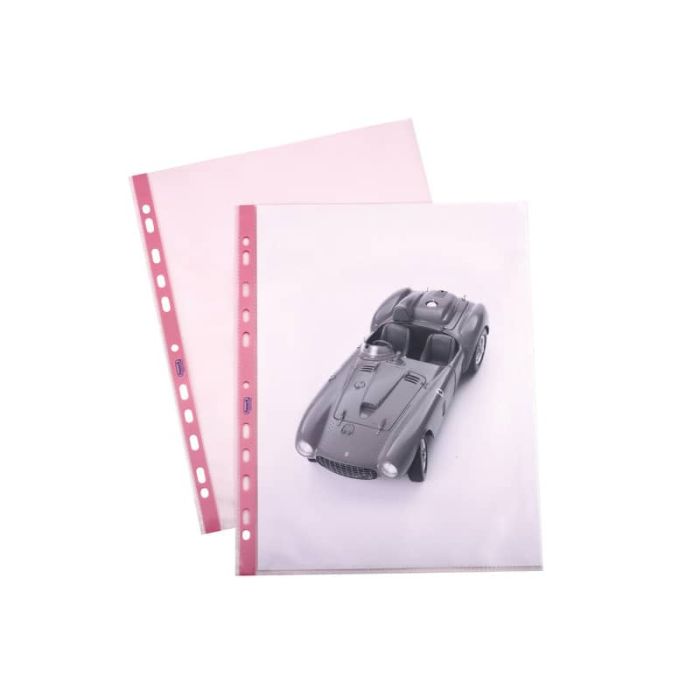 Buste a foratura universale lisce FAVORIT Art Superior 22x30 cm rosa conf. da 25 - 100206799 main product photo