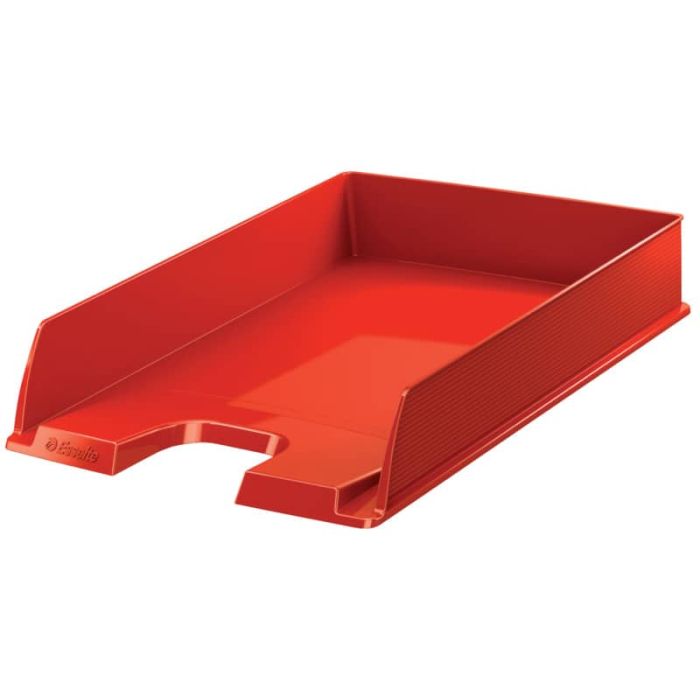 Vaschetta portacorrispondenza Esselte EUROPOST polistirolo A4 rosso vivida 623607 main product photo