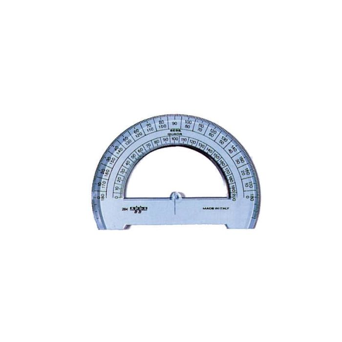 Goniometro ARDA Linea Uni plastica termoresistente fumé ottico trasparente 180° 12 cm - 284SS main product photo