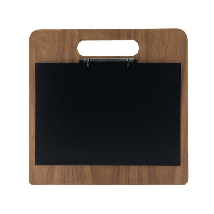 Porta menU' Chopping Board in legno con anelli 32,7x30cm Securit main product photo