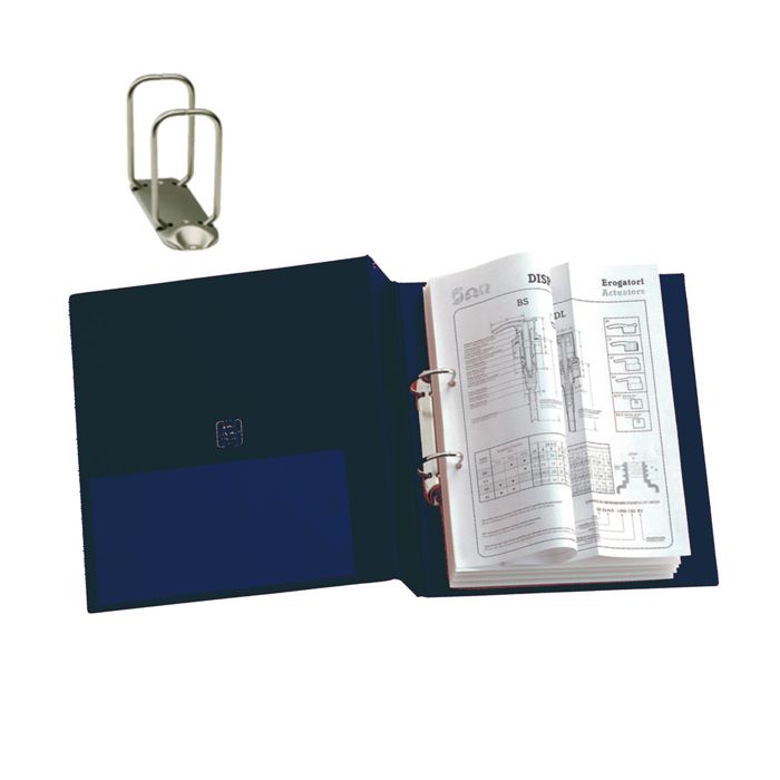 Raccoglitore STELVIO 65 A4 2Q blu 22x30cm SEI ROTA main product photo