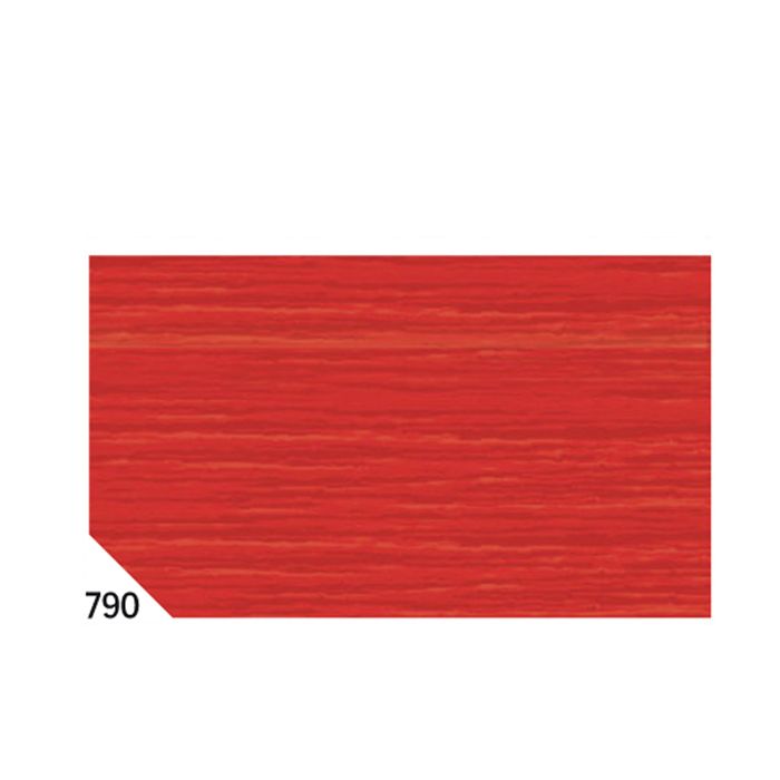 Carta crespa - 50 x 250 cm - 48 gr/m² - rosso ciliegia 790 - Rex Sadoch - conf.10 rotoli main product photo