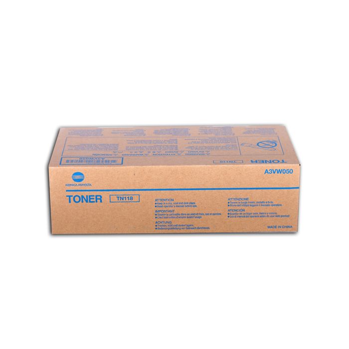 Konica-Minolta Scatola 2 Bottiglie Toner Nero Bizhub Tn118 Bizhub 215 main product photo