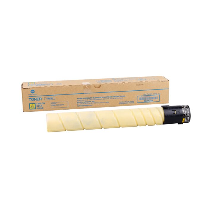 KONICA-MINOLTA TONER GIALLO PER BIZHUB C258 / C308 / C368 TN-324Y main product photo