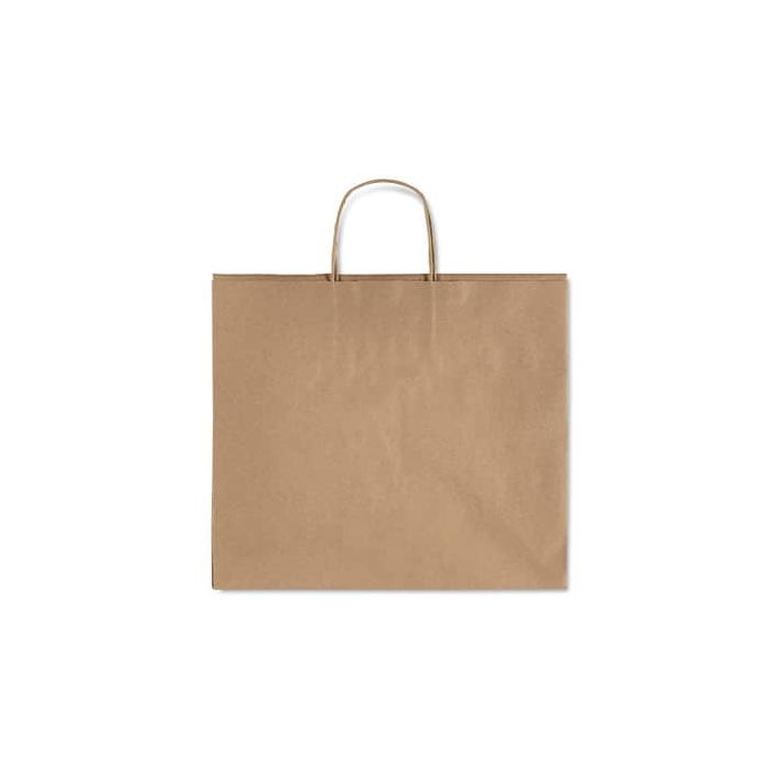 Borsa portapizza stampa generica 33x37x31 cm conf. 200 pz Rex-Sadoch kraft avana - PIZZAPACKAVN main product photo