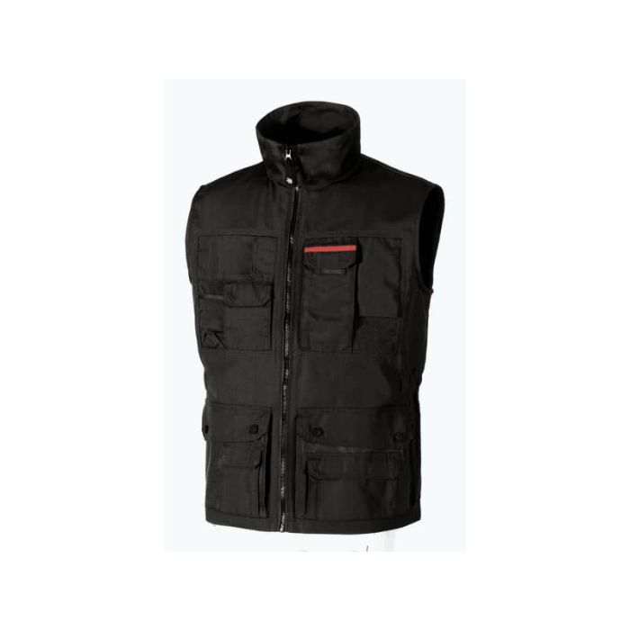 Gilet multitasche da lavoro First U-Power nero carbone - Taglia L SY004BC FIRST L main product photo