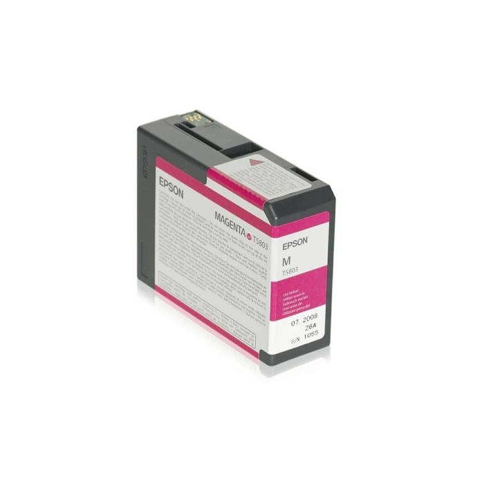 Cartuccia inkjet ink pigmentato T5803 Epson magenta C13T580300 main product photo