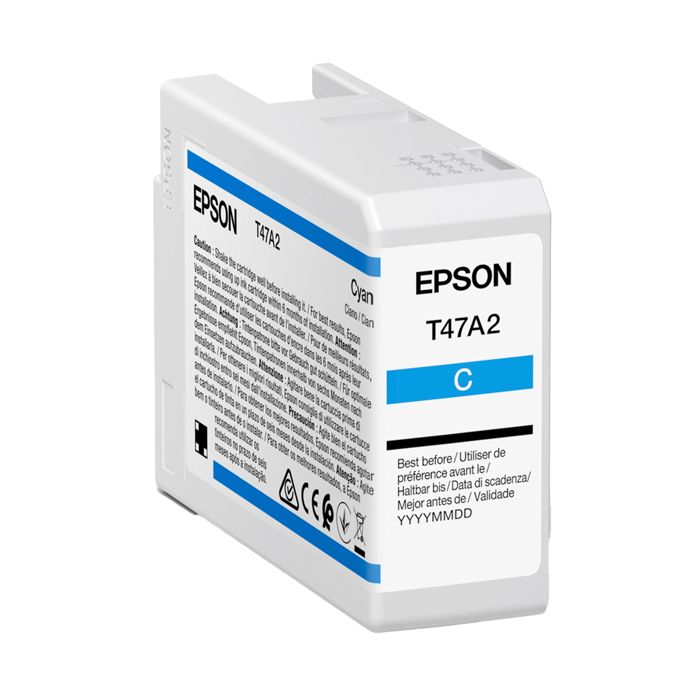 EPSON SINGLEPACK CIANO T47A2 50 ML main product photo