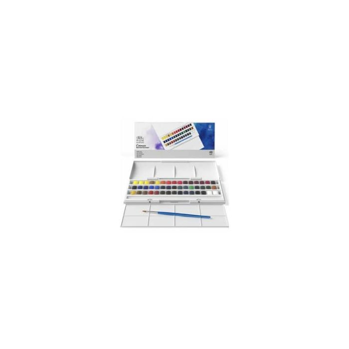 Set studio mezzi godet Winsor&Newton Cotman - 45 pezzi - colori assortiti 0390471 main product photo