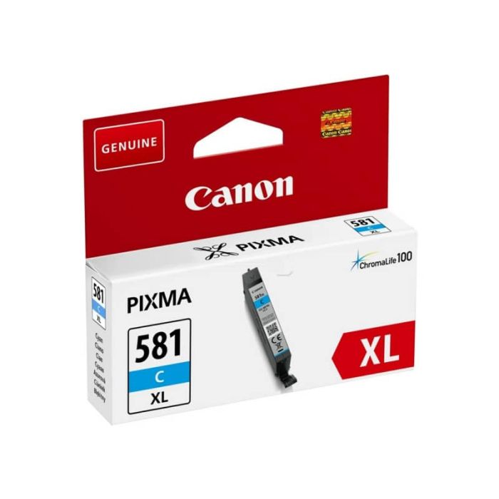 Cartuccia inkjet alta capacità CLI-581C XL Canon ciano 2049C001 main product photo