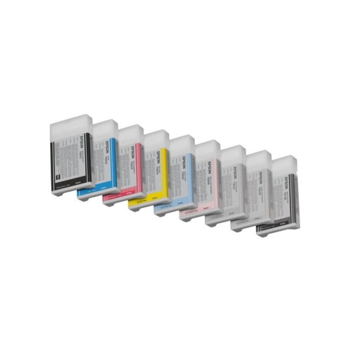Cartuccia inkjet alta capacità ink pigmentato T6037 Epson nero chiaro C13T603700 main product photo
