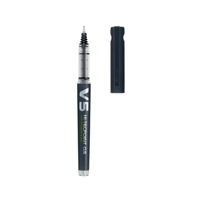 Penna roller ricaricabile a inchiostro liquido Pilot HI-TECPOINT V5 Begreen 0,5 mm nero - 040325 main product photo