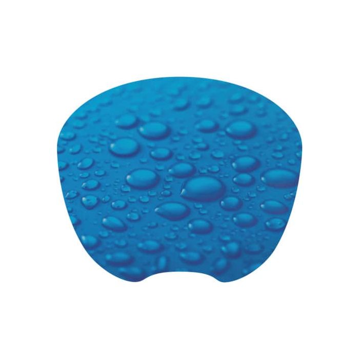 Tappetino mouse Q-Connect 21,2x17,2 cm Design Raindrop KF04559 main product photo