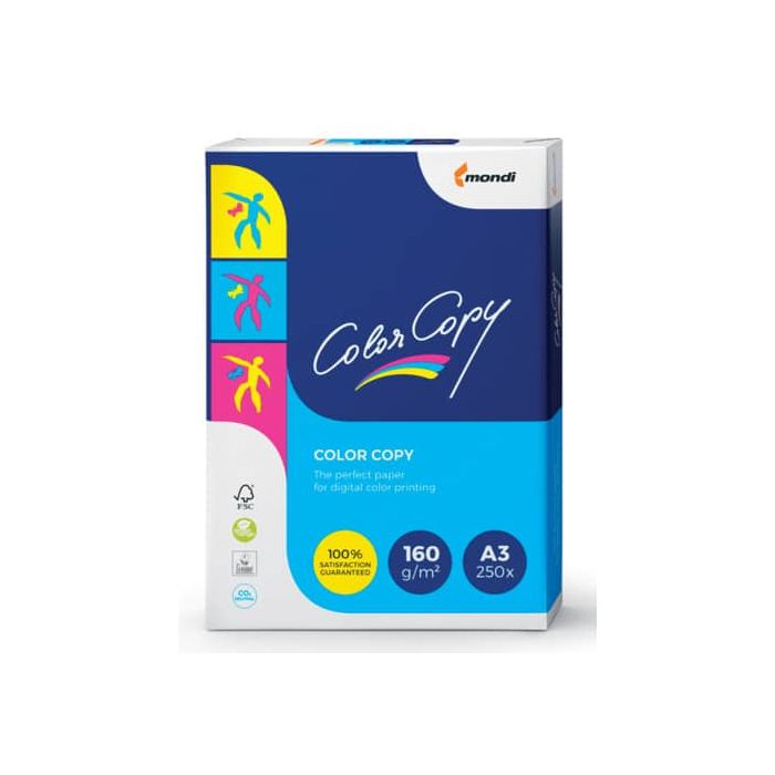 Carta per fotocopie Color Copy 160 g/m² A3 risma da 250 ff - 180085006 main product photo
