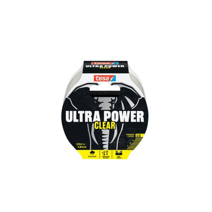 Nastro Ultra Power Clear Repairing trasparente polietilene tesa 48 mm x 10 m - 56496-00000-00 main product photo
