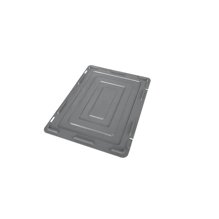 Coperchio per contenitore Viso 30x40x2 cm grigio E4301 main product photo