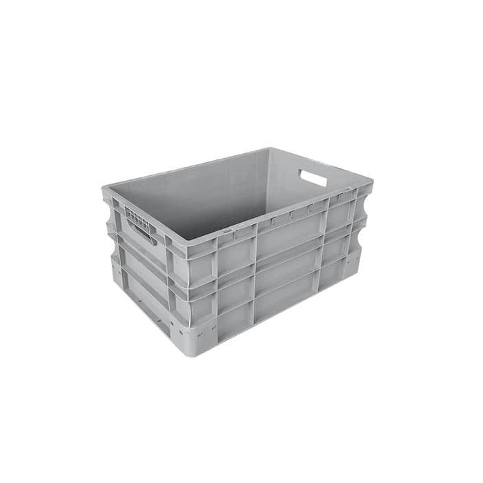 Cassa di movimentazione in PPL Viso 600x400x290 mm grigio E6428 main product photo