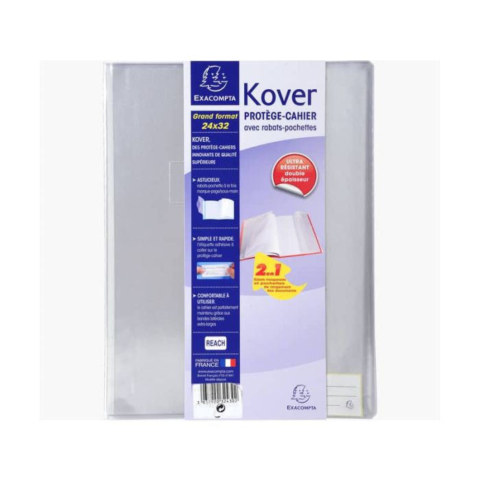 Portalistino Kover - 24x32 cm Exacompta trasparente 32430E main product photo