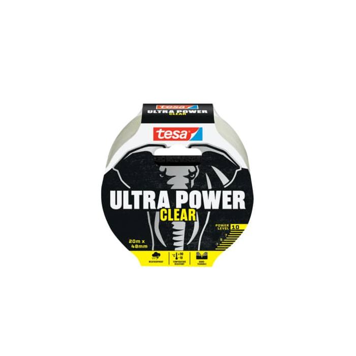 Nastro Ultra Power Clear Repairing trasparente polietilene tesa 48 mm x 20 m - 56497-00000-00 main product photo