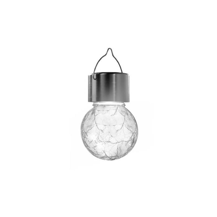 Lanternina LED segnapassi appendibile - pannello solare e sensore crepuscolare Aigostar luce fredda - B10201J9Q main product photo