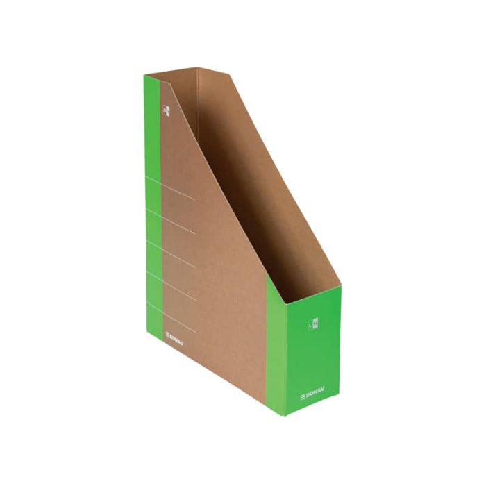 Portariviste in cartone formato A4 dorso 8 cm Donau verde 3550001FSC-06 main product photo