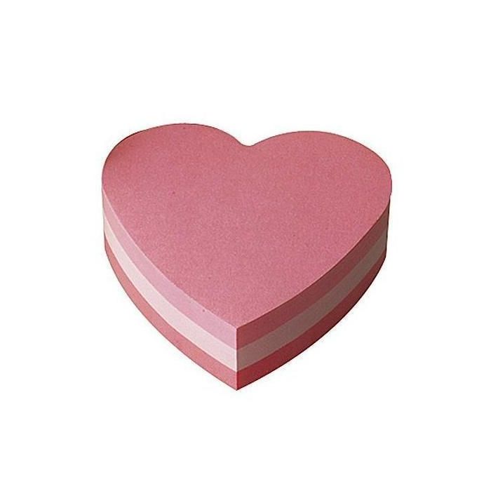 BLOCCO CUORE 225 foglietti Post-it 70x70mm 2007-H 72gr main product photo