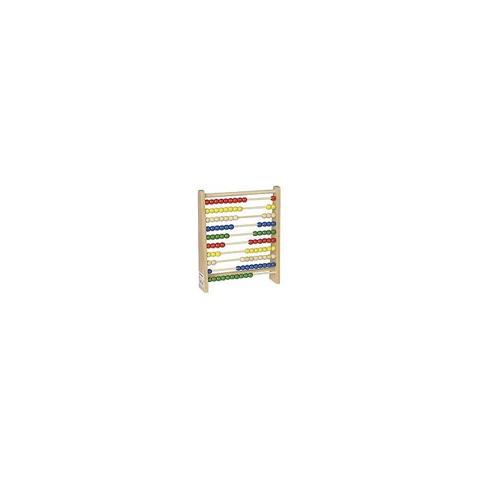 Abaco con struttura in legno naturale Donau 22x5x27 cm - 322144 main product photo