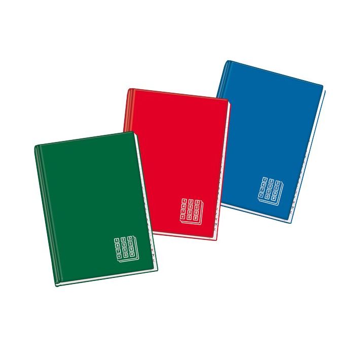 Rubrica cartonata Blasetti a fogli fissi - 1R - 70 g/m2 A5 - 384 fogli 1372 main product photo