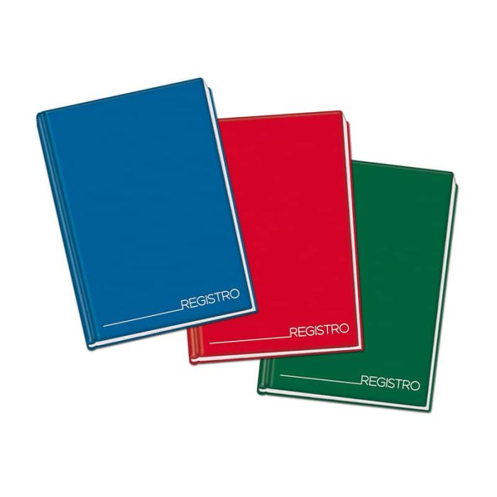 Registro cartonato Blasetti con cucitura filo refe - 96 ff 70 g/m² A4 - righe 1R 1342 main product photo