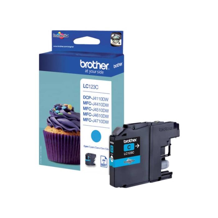 Cartuccia inkjet LC-123 Brother ciano LC-123C main product photo