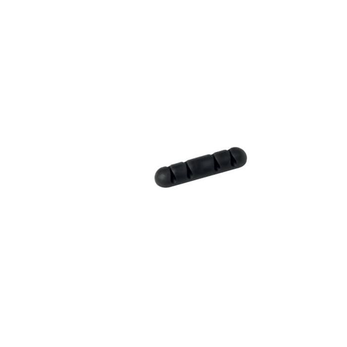 Clip fermacavi adesiva DURABLE CAVOLINE CLIP 4 grafite per 4 cavi conf. da 2 - 504037 main product photo