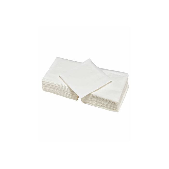 Tovaglioli monouso Le Nappage in pura ovatta di cellulosa monovelo conf. 200 pz bianco 30x30 cm - 48860400G main product photo