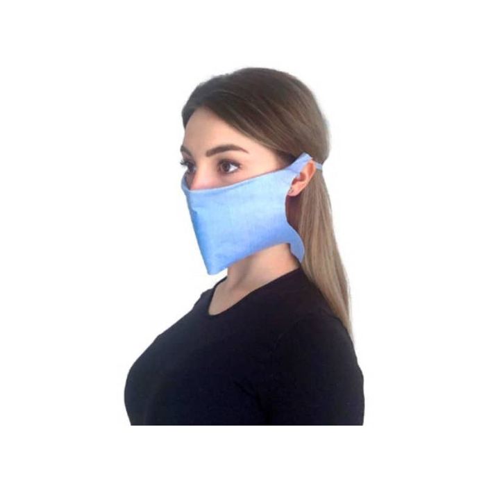 Mascherine di protezione monouso - colore azzurro - Conf. 50 pezzi - MCDF.01 main product photo