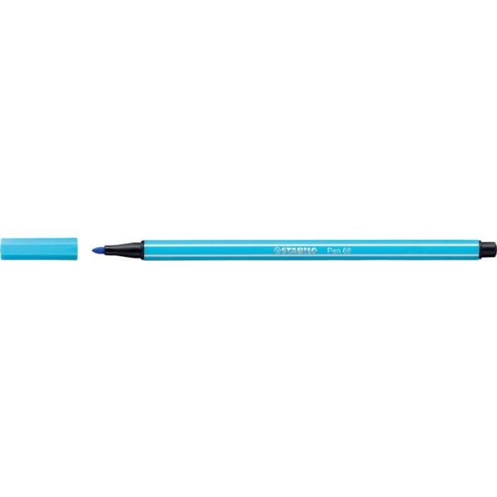 Pennarelli Stabilo Pen 68 1 mm azzurro - 68/57 main product photo