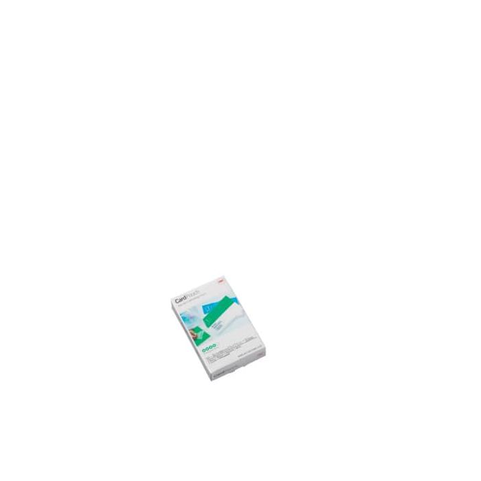 Pouches per plastificatrici GBC 2x125 µm finitura lucida formato tessera 6,5x9,5 cm - Conf. 100 pezzi - 3740301 main product photo