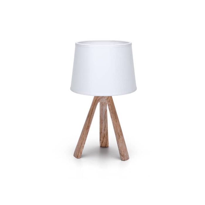 Lampada da tavolo E14 Aigostar in resina 196905 main product photo